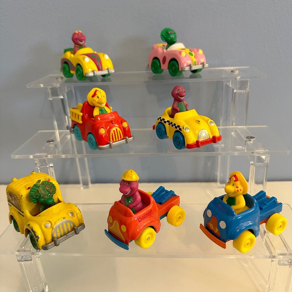 90’s Barney and Friends Die Cast Cars Lot